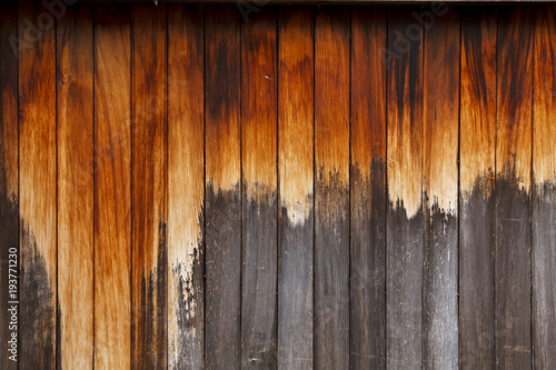 Wood texture in a japanese house
