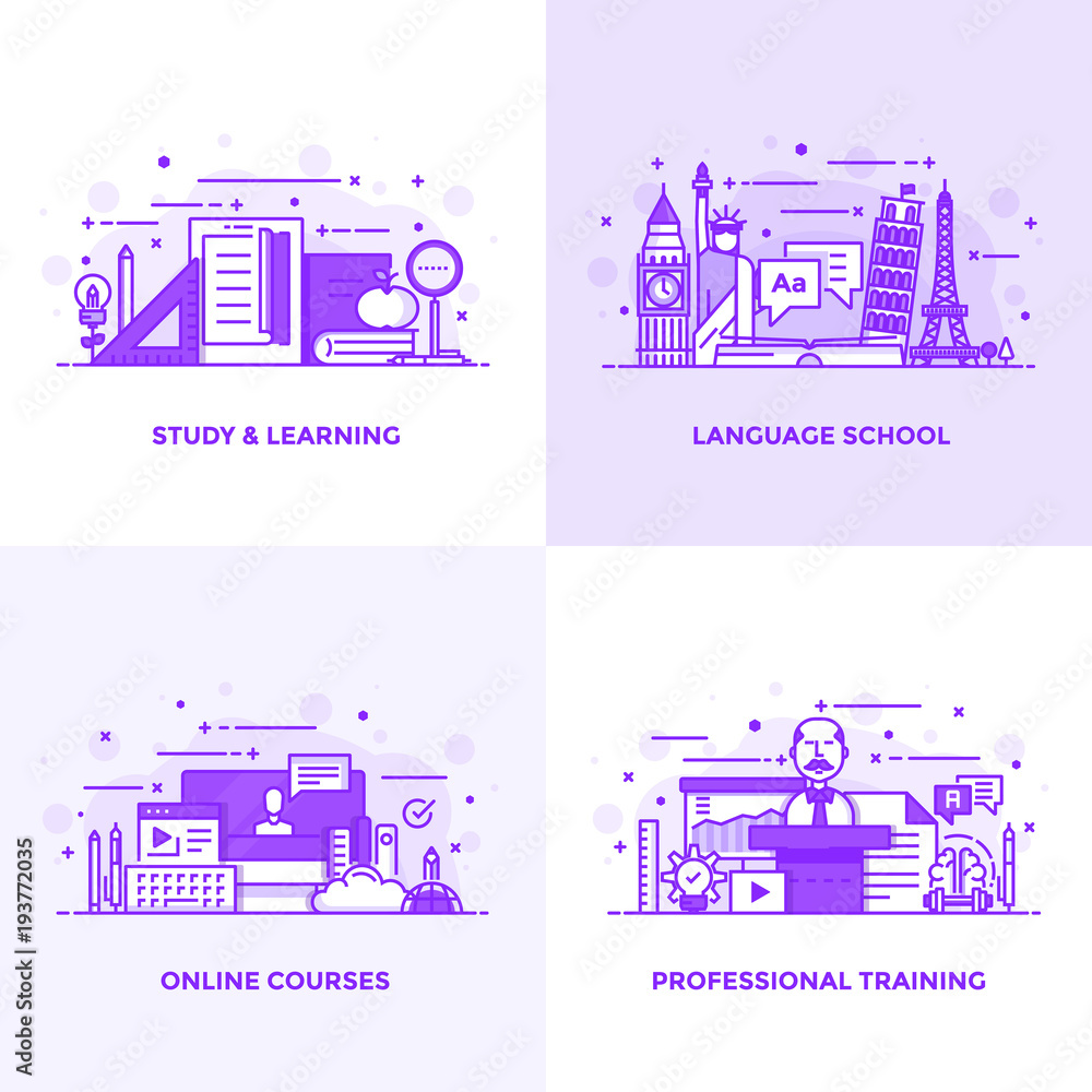Flat line Purple Designed Concepts 6 Flat line Purple Designed Concepts 6