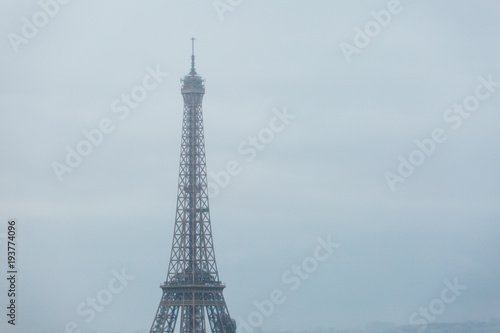 Eiffel tower in Paris - France.