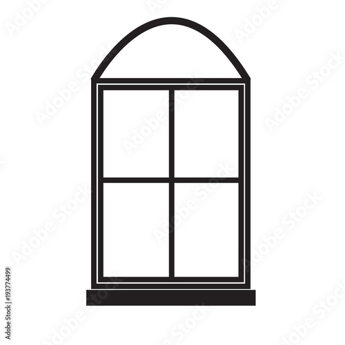 windows icon on white background. windows sign. flat style.