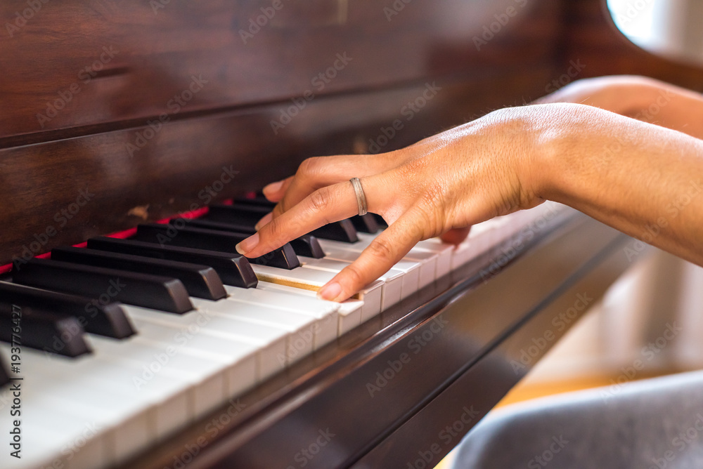 Fototapeta premium Playing the Piano 