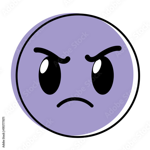 moved color angry face gesture emoji expression