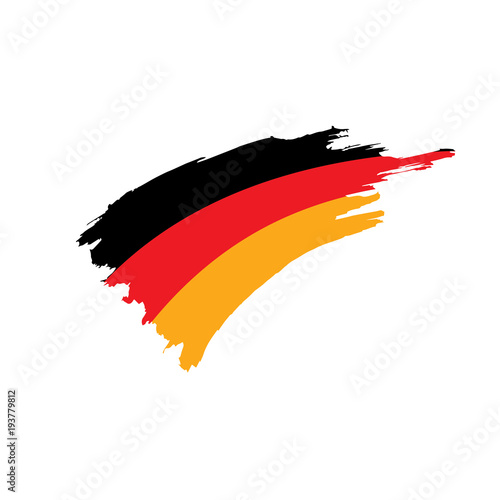 Germany flag, vector illustration