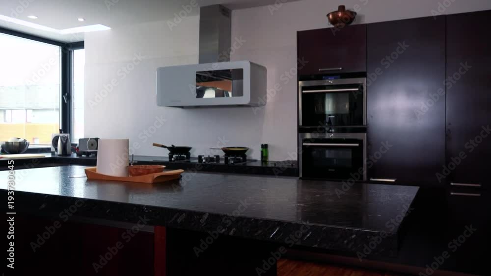 The interior of a luxurious kitchen The interior of a luxurious kitchen
