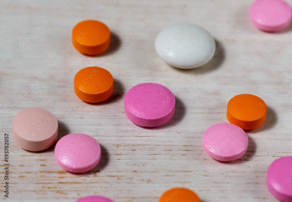 Various colorful pills and capsules Various colorful pills and capsules