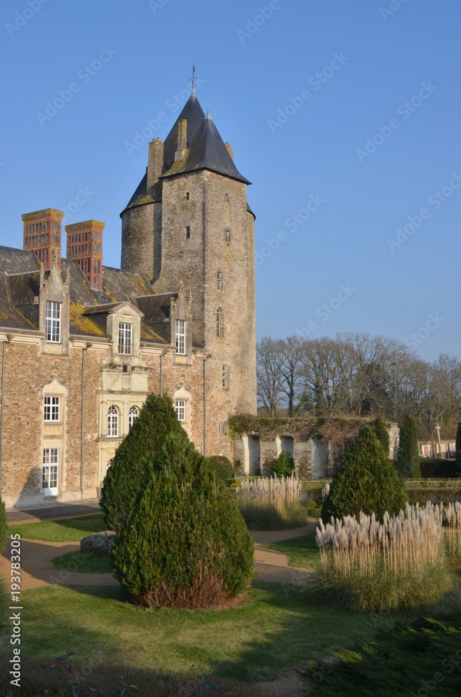 Château médiéval et renaissance de Blain, en Loire-Atlantique