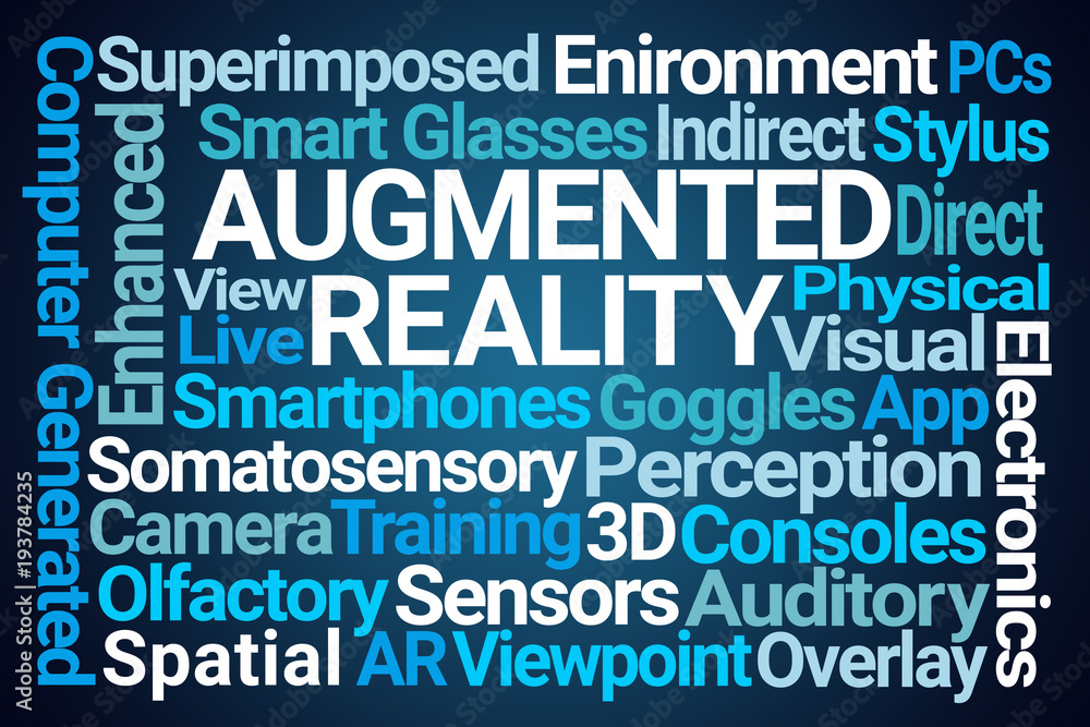 Augmented Reality Word Cloud