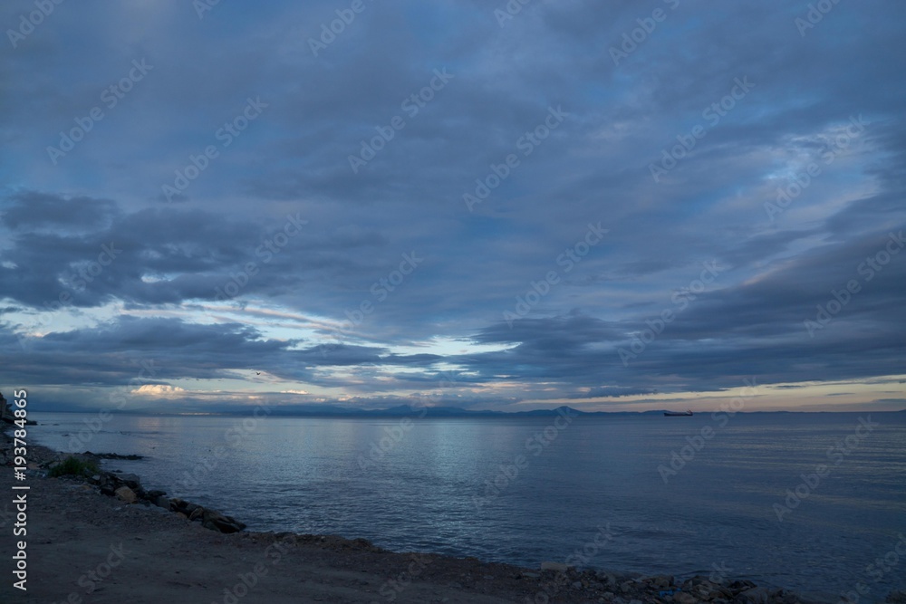 Early Morning at Tikhaya bay in Vladivostok Early Morning at Tikhaya bay in Vladivostok