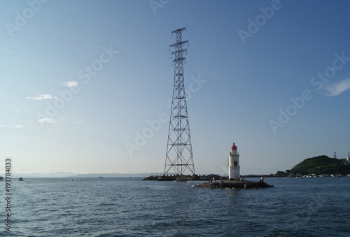 Tokarevskiy lighthouse in Vladivostok photo