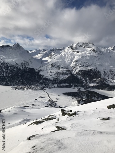 Wallpaper Mural Alps and their shape  Torontodigital.ca