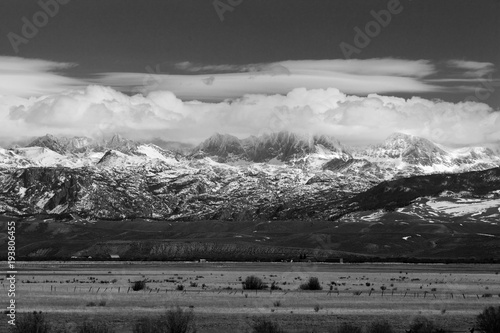 Mountain view from Pinedale Wyoming