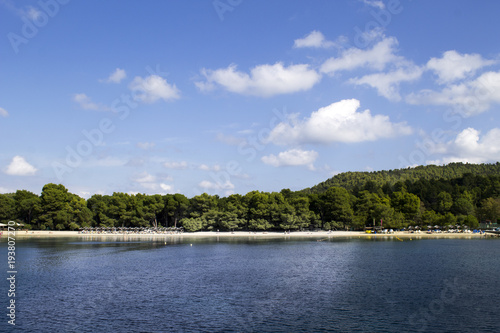 GREECE EUBOEA island Skiathos , koukounarie beach photo