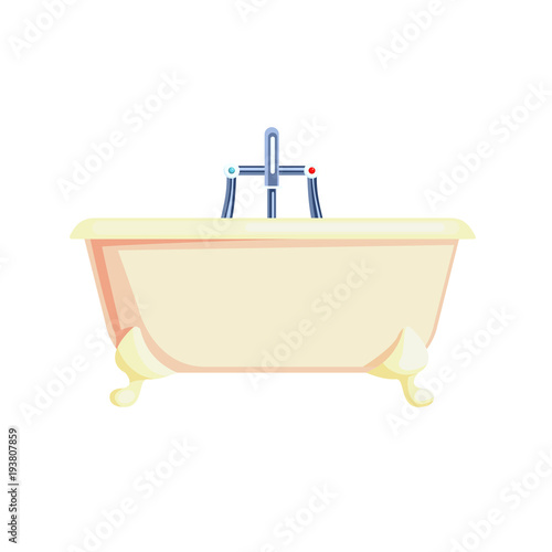 Cartoon tube vector illustration