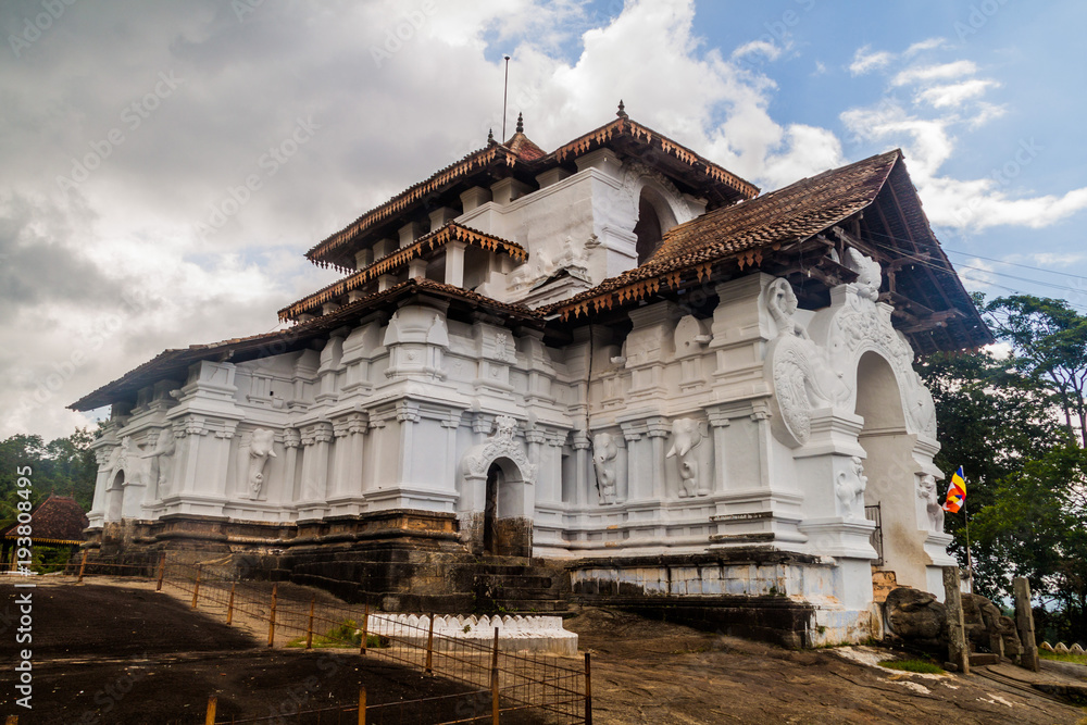 Lankatilaka temple near Kandy, Sri Lanka