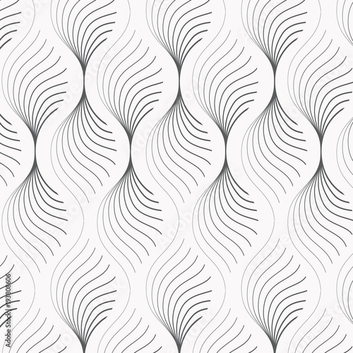 Vector pattern. Abstract stylish background with texture of abstract leaves or flower. Stylized holiday garland. pattern is on swatches panel