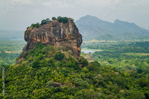 View of Sigiriya Lion Rock, Sri Lanka