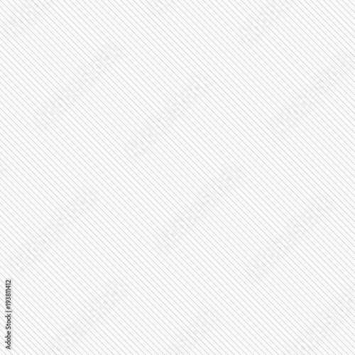 Vector striped seamless texture. Diagonal lines pattern - similar to paper background. Gray design