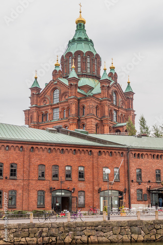 Uspenski Cathedral in Helsinki, Finland
