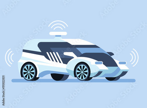 Autonomous self-driving car