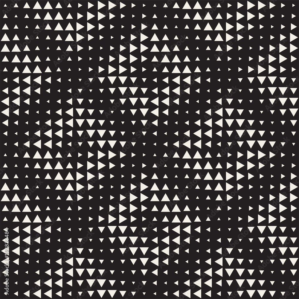 Stylish halftone texture. Endless abstract background with random size shapes. Vector seamless mosaic pattern. Stylish halftone texture. Endless abstract background with random size shapes. Vector seamless mosaic pattern.
