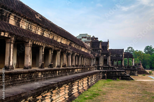 Temples of Angkor Wat in Cambodia