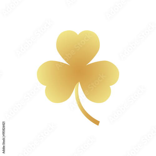 Golden clover emblem