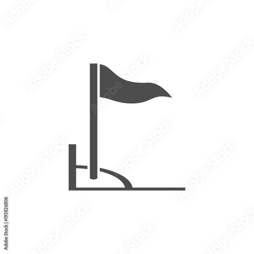 corner in football icon.Element of popular soccer football  icon. Premium quality graphic design. Signs, symbols collection icon for websites, web design,