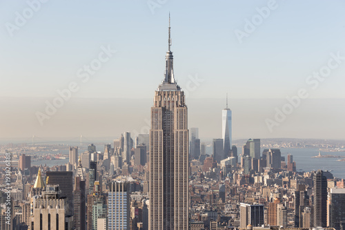 Canvas Print Panoramic view of New York City