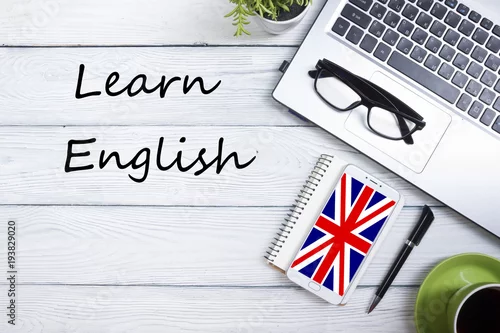 Obraz Ucz się angielskiego. Czas na naukę języków