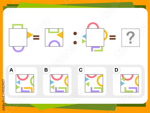Practice Questions Worksheet for Education and IQ Test [Answer is B]