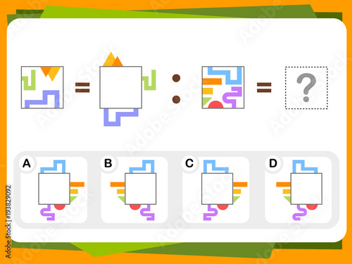 Practice Questions Worksheet for Education and IQ Test [Answer is C]