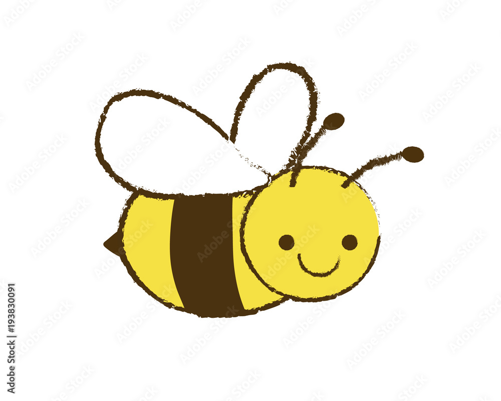 かわいいミツバチのイラスト Stock Vector Adobe Stock かわいいミツバチのイラスト Stock Vector Adobe Stock