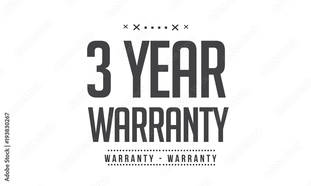 3 years warranty icon vintage rubber stamp guarantee