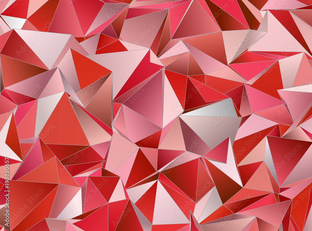 Fototapeta premium Abstract background. triangulated texture