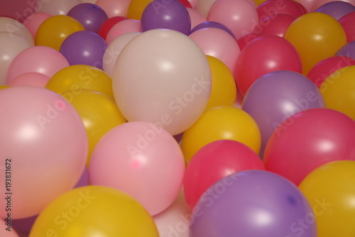 Heap of balloons
