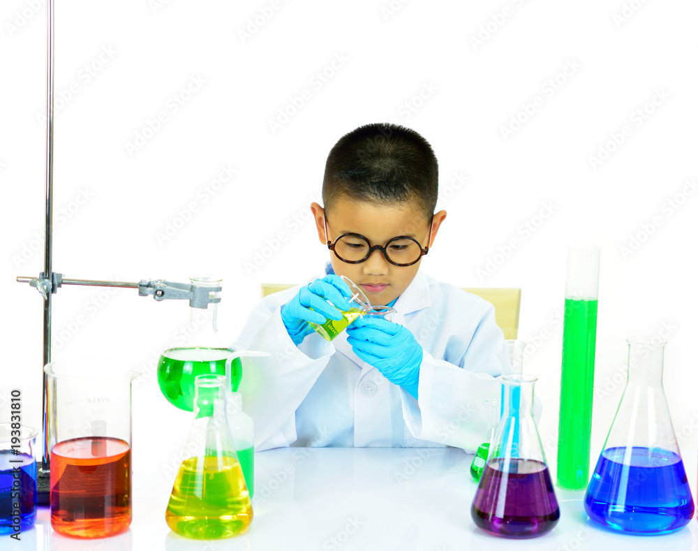 Young scientist working in research laboratory
Young scientist working in research laboratory