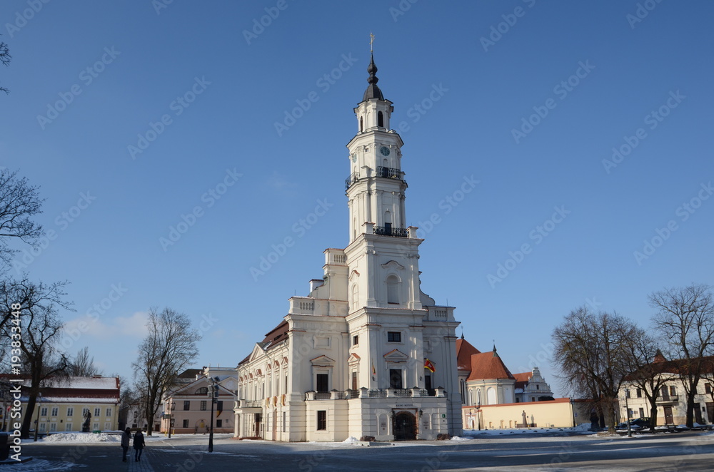 The Town Hall of Kaunas, Lithuania is called The Town Hall of Kaunas, Lithuania is called