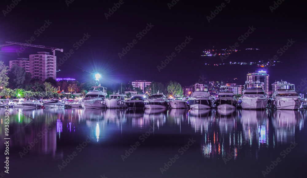 yachts montenegro night budva 