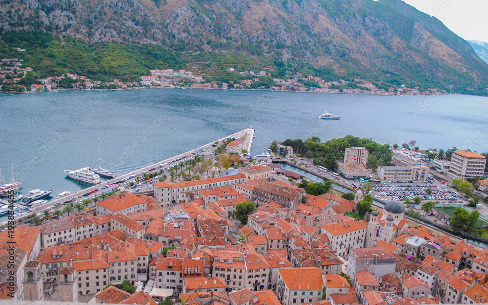 Montenegro kotor liner city