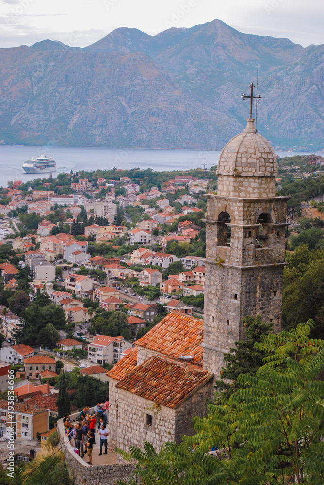Kotor Montenegro church adriatic sea