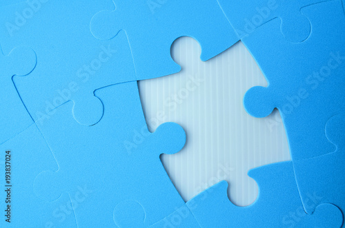 missing jigsaw puzzle © kwanchaift