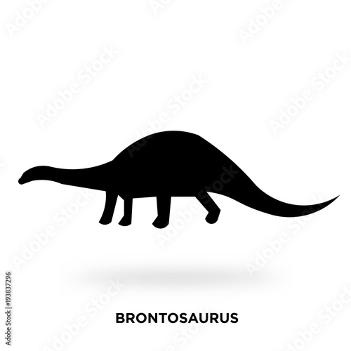 brontosaurus silhouette