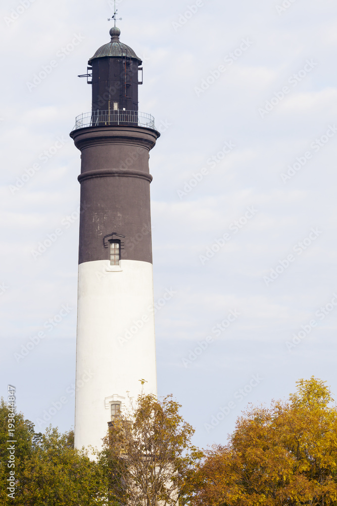 Tallinn Upper Lighthouse in autumn scenery