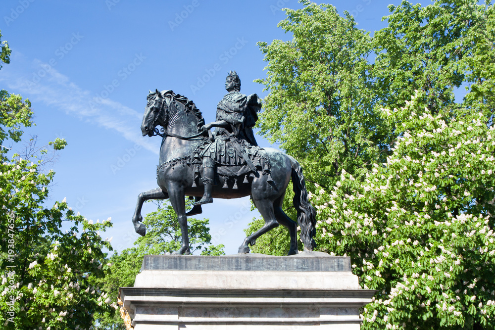 Petersburg statue