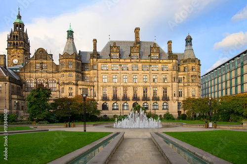 Sheffield Town Hall, South Yorkshire photo