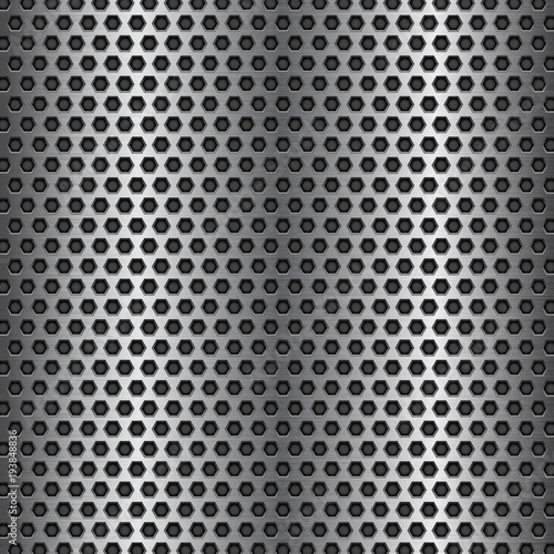 Metal perforated texture