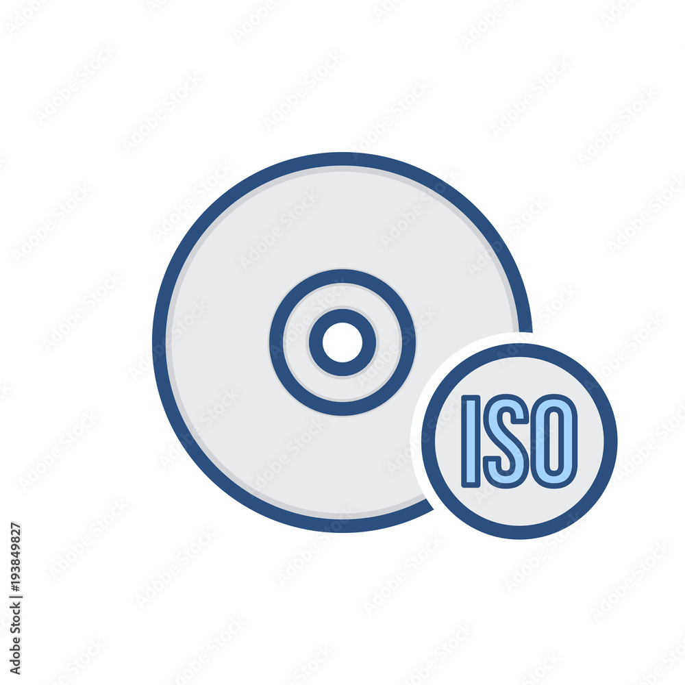 Burn disk drive image iso storage icon Burn disk drive image iso storage icon