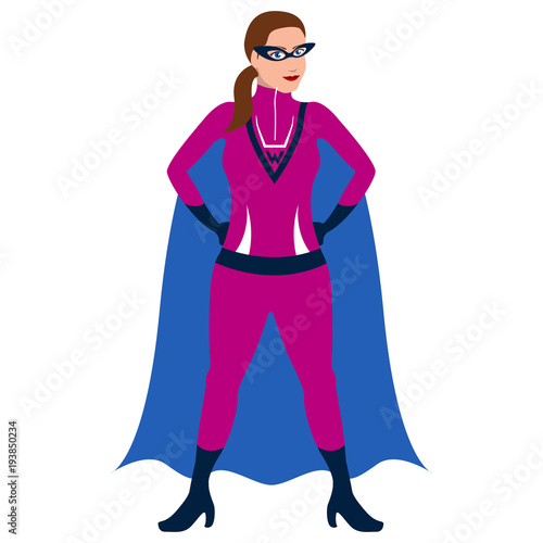 Superwoman cartoon character