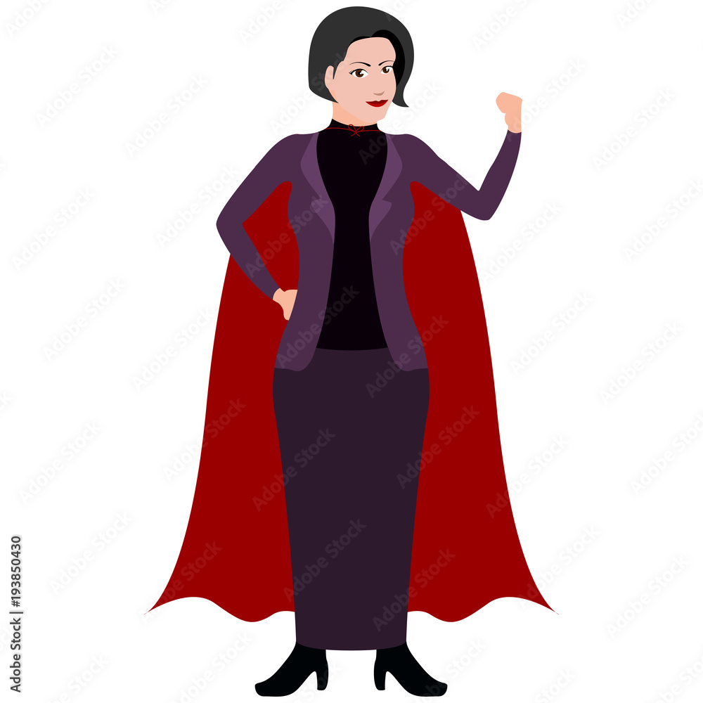 Superwoman cartoon character