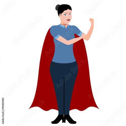 Superwoman cartoon character